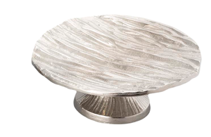 Bandeja de servicio redonda con acabado antiguo, herramientas de ensalada de fundición de Metal con diseño de soporte unido para uso en la cocina - Product Image 6