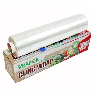 Verse Wrap Pvc Biologisch Afbreekbaar Cling Film Wrap Lage Prijs Cling Film Wrapper