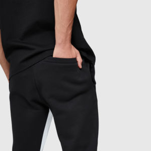 2025 Original Logo Cotton Tech Fleece hombres chándal 2 uds Material grueso hombres sudadera y pantalones de chándal para otoño transpirable - Product Image 6