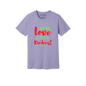 Camiseta informal de algodón 100% con temas de bondad 3D Imprimir 12 opciones de color 160-180 Colocación de diseño personalizable GSM pesado - Product Image 4