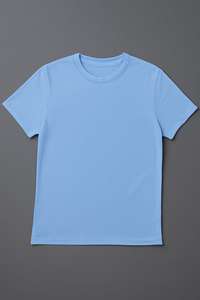 OEM ODM เสื้อยืดผ้าเดนิมสำหรับผู้ชายและผู้หญิง, เสื้อยืดแขนสั้นลายกราฟิกแห้งเร็วใส่ได้ทุกเพศสำหรับฤดูร้อนโลโก้สีพื้น - Product Image 5