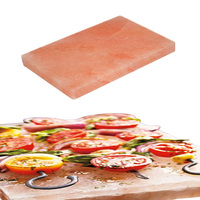 Nouveauté 2023 : Blocs de sel de l'Himalaya carrés sculptés à la main, dalles et briques pour découper/cuire/griller, cadeau d'affaires, amour du Feng Shui