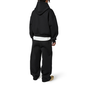 Customized 500 GSM 100% Cotton Baggy Fleece <b>Oversized</b> Hoodie <b>Jogger</b> Set Winter High Quality Tracksuit Men Sweatsuit hot sell - Product Image 2