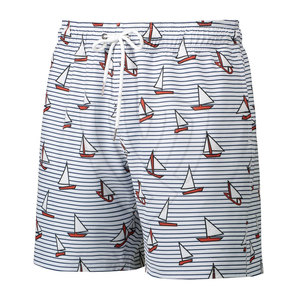 Sublimación de algodón de alta calidad para hombre, pantalones cortos OEM al por mayor, la mejor comodidad, cintura elástica, pantalones cortos de algodón de verano - Product Image 2