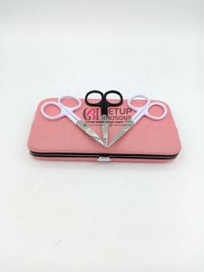 Ciseaux à ongles droits en acier inoxydable à pointe affûtée, vente en gros, option logo personnalisé, plusieurs couleurs disponibles pour usage esthétique - Product Image 6