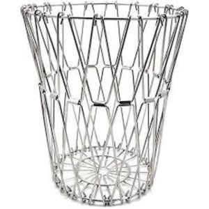 Panier de rangement miniature en fer en gros, panier rectangulaire en fil métallique pour la présentation des aliments, panier de service avec poignée pour la cuisine et les articles de bar - Product Image 6