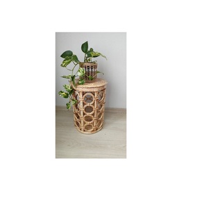 Wholesales Hand Woven Rattan <b>Planter</b> Flower <b>Pot</b> Baskets Home Decoration Wicker Baskets Plant <b>Pots</b> for Indoor Plants Table Decor - Product Image 1