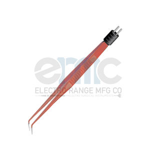 ERMC T226 Forceps Bipolar terisolasi, ujung sudut lurus anti lengket dua Pin AS instrumen bedah baja pas 2025 - Product Image 5