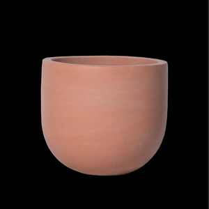 Custom Terracotta Basket Shape Plant <b>Pots</b> with Smooth Painted Finish <b>Large</b> Indoor Planters for Trees and <b>Flowers</b> - Product Image 6