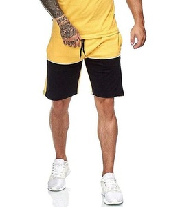 Fabrication de logo personnalisé vente en gros ensemble de shorts grande taille pour hommes ensemble de shorts et de chemises d'été vierges de fitness surdimensionnés pour hommes - Product Image 4