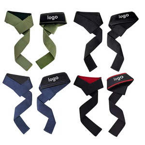 Muñequeras de Algodón de Buena Calidad con Logotipo Personalizado, Equipo de Seguridad para Gimnasio, Ejercicio, Levantamiento de Pesas, Correas de Entrenamiento al por Mayor - Product Image 5