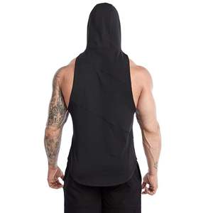 Men Hooded <b>sleeveless</b> <b>Hoodies</b> - Product Image 1