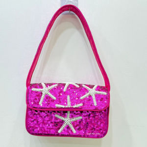 Nuevo lanzamiento, bolso de mano con cuentas a la moda para mujer, bolsos hechos a mano a precios de exportación, bolsos de hombro - Product Image 1