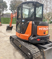 Excavator Bekas Hitachi ZX55USR-5A Mini Crawler Original Buatan Jepang Kondisi Baik Dijual