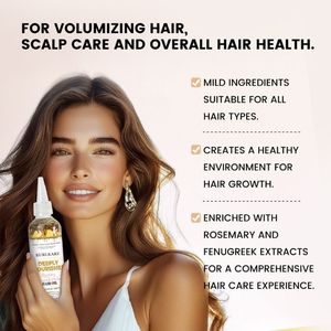 Aceite para el Crecimiento del Cabello de Romero y Fenogreco de Etiqueta Privada, Extra Fuerte, Elixir Herbal Orgánico Real para Todo Tipo de Cabello, para Cabello Seco - Product Image 3