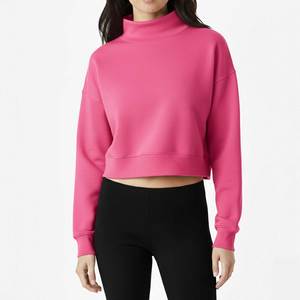 Sudadera Holgada Vintage para Mujer, Estilo Griego, con Logotipo Personalizado, Corte Cuadrado, Cuello Redondo, Estampada, Lavada, para Otoño e Invierno - Product Image 5