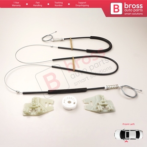 Kit de réparation de lève-vitre BWR282 pour porte avant gauche de la Série 3 E46 1998-2001 4/5 portes pré-lifting 51337020659 - Product Image 2