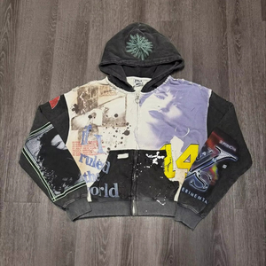 เสื้อฮู้ดสวมหัวแบบคลาสสิคของผู้ชายเสื้อขนแกะ280-300กรัม (ผ้าฝ้าย-โพลีเอสเตอร์ผสม) ผลิตตามสั่ง100% - Product Image 1