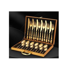 Conjunto de cubertería de lujo, nuevo diseño decorativo con mango elegante, nuevo diseño antiguo, gran oferta - Product Image 4