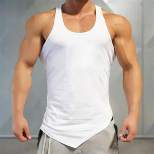 Camiseta de gimnasio para hombre, camiseta sin mangas de levantamiento de pesas, camisetas sin mangas de ajuste muscular, Fitness de entrenamiento de camiseta, camiseta de LICRA de diseño personalizado para hombre, camiseta sin mangas de entrenamiento de gimnasio - Product Image 2