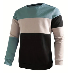 Traje de moda de peso medio Sudaderas con capucha de calidad premium Sudadera de algodón mezclado Venta en línea Diseño de demanda del cliente Sudadera de hombre - Product Image 2