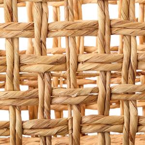 <b>Basket</b> made of loosely woven <b>square</b> water hyacinth Handmade Storage <b>Basket</b> Wholesale eco-friendly Made in Vietnam - Product Image 4