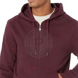 Top vente OEM Service hommes fermeture éclair sweats à capuche prix de gros hommes fermeture éclair sweats à capuche 100% hommes fermeture éclair sweats à capuche - Product Image 4