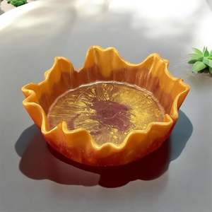Tazón de Resina Artesanal, Decorativo Artístico con Diseño de Modelo de Calidad Suave y Seguro para Alimentos, para el Hogar y Regalos a Precio de India - Product Image 3