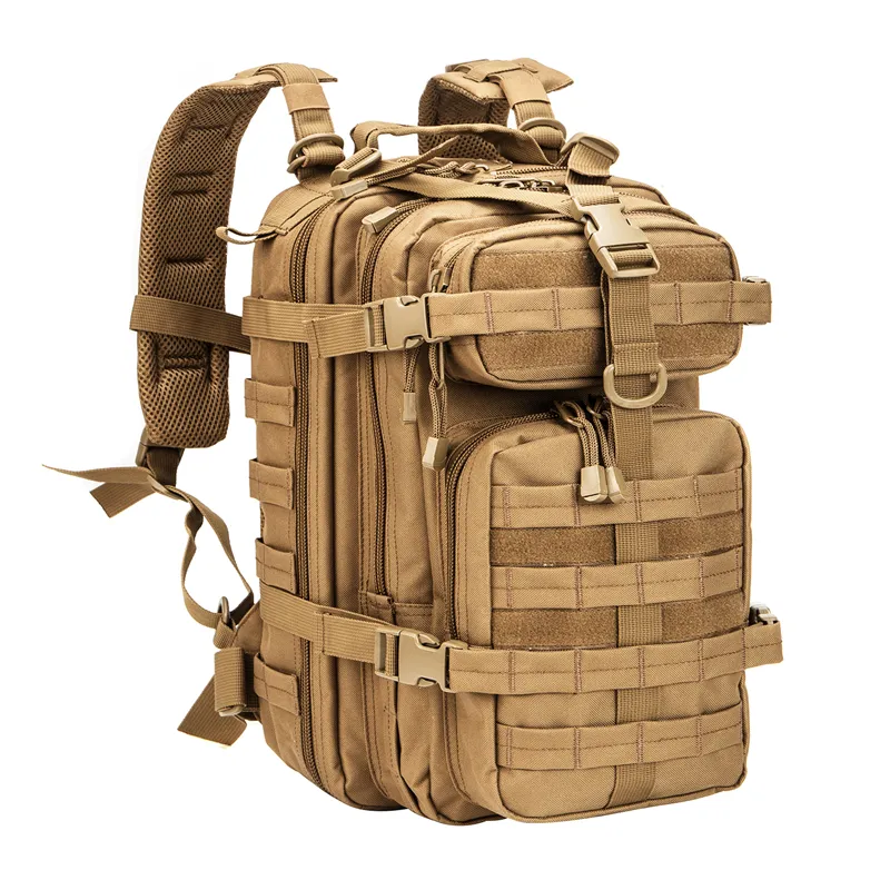 Large Backpack Rucksack with Detachable Tactical Assault Backpack Padded Shoulder Straps Waist Belt