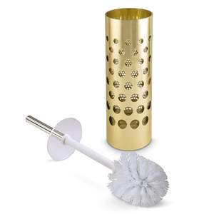 Porte-brosse de toilette en métal minimaliste pour une conception de salle de bain contemporaine, soutenant des lignes nettes et un espace organisé - Product Image 5