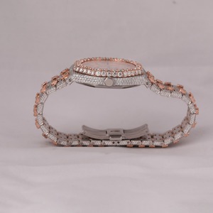 Reloj de diamantes de lujo Reloj Iced Out Acero inoxidable Los mejores relojes mecánicos automáticos de marca para hombres en Tarifa mayorista - Product Image 3