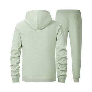 Sudadera con Capucha Personalizada de Alta Calidad para Hombre, Conjuntos Deportivos de Felpa 100% Algodón, Casuales, Lisos, con Logotipo Personalizado - Product Image 2