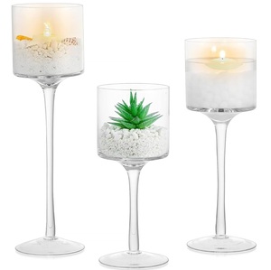 Support de lampe T décoratif de mariage et de Noël de forme unique en métal de haute qualité 2.9x3.3 pouces à des prix bon marché - Product Image 3