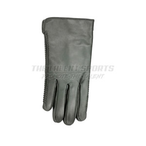 Gants en cuir pour hommes, cuir véritable souple pour l'hiver, extérieur et conduite, gants en cuir élégants pour femmes - Product Image 5