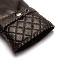 Gants en cuir pu noir pour moto, vente en gros, cyclisme, chaud, téléphone d'hiver, mode homme - Product Image 4