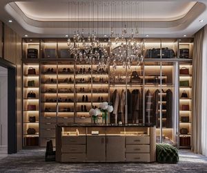 Highly Recommended Modern Solid Wood Walk-In Closet Wardrobe <b>Sliding</b> Doors for Family Bedroom Custom Design <b>Large</b> Home Hotel - Product Image 5