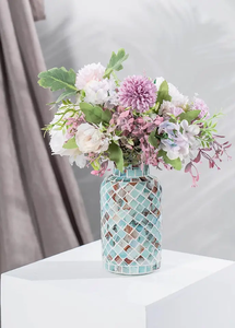 Jarrón de mosaico para decoración del hogar, mesa central, dormitorio, sala de estar y decoración de oficina - Product Image 3