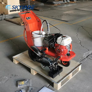 Máquina marcadora de líneas de acero para canchas de césped artificial, <span class=keywords><strong>campos</strong></span> deportivos de plástico de pista para césped artificial - Product Image 1