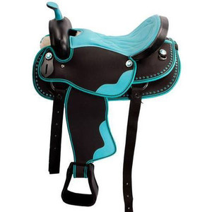 VENTE EN GROS USINE PRIX LE MOINS CHER KIT COMPLET Synthétique Western Barrel Racing Horse Saddle Lightweight Horse Sadd synthétique - Product Image 5