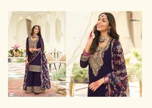Collection Premium Organza avec Broderie Salwar Suit Femme Mode Fabricant d'Inde au Prix le Plus Bas - Product Image 4