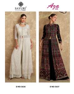 Nouveau Designer Outfit Attractive Best Premium Real Georgette Kurti Pant & Dupatta Avec Pure Broderie Travail Fabrication De L'Inde - Product Image 6