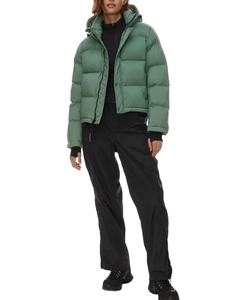 OEM Custom Design Wholesale High Quality <b>Cropped</b> Duck Warm Heated Winter <b>Women</b> Windproof Plus Size <b>Puffer</b> <b>Jacket</b> - Product Image 2