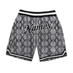 Shorts de basket-ball sportifs durables de haute performance pour les shorts occasionnels de basket-ball de style de tissu mou d'entraînement quotidien - Product Image 4