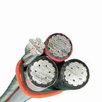 Cable aéreo acsr 2, paquete de cables eléctricos, 8 conductores de línea aérea, tamaño de Malasia