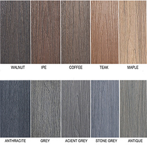 Co-đùn rắn decking bột gỗ + PE + Phụ gia hồ bơi WPC Composite boong - Product Image 6