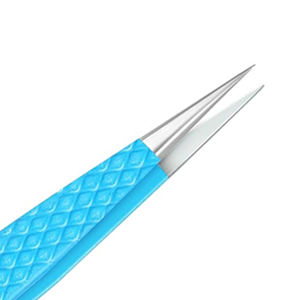 Pinzas de extensión de pestañas hechas de material de acero inoxidable pinzas de pestañas de Punta puntiaguda herramientas de maquillaje de belleza - Product Image 3