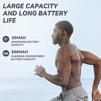 Vente en gros Original pour écouteurs sans fil XT80 Affichage LED True Earbuds TWS In-Ear Over-Ear Sports Earphones avec faible latence