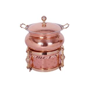 Plato de frotamiento de comida de buffet aislado de calidad superior plato de frotamiento decorativo hecho a mano - Product Image 6