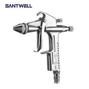 K3 Gravity Feed Pneumatic <b>Spray</b> Gun 0.5mm Nozzle Aluminium <b>Alloy</b> Mini Airbrush for Fine Spraying - Product Image 2
