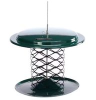 Colibri oiseau maison décorative métal oiseau alimentation brillant perroquet vert couleur lanterne forme suspendue pour oiseaux élégant jardin